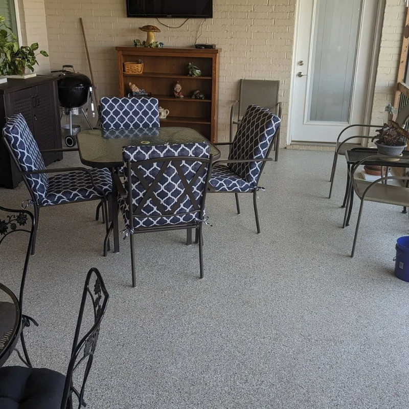 Patio concrete coatings Northwest Arkansas